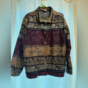 Koret Multicolor Floral Patterned Jacket